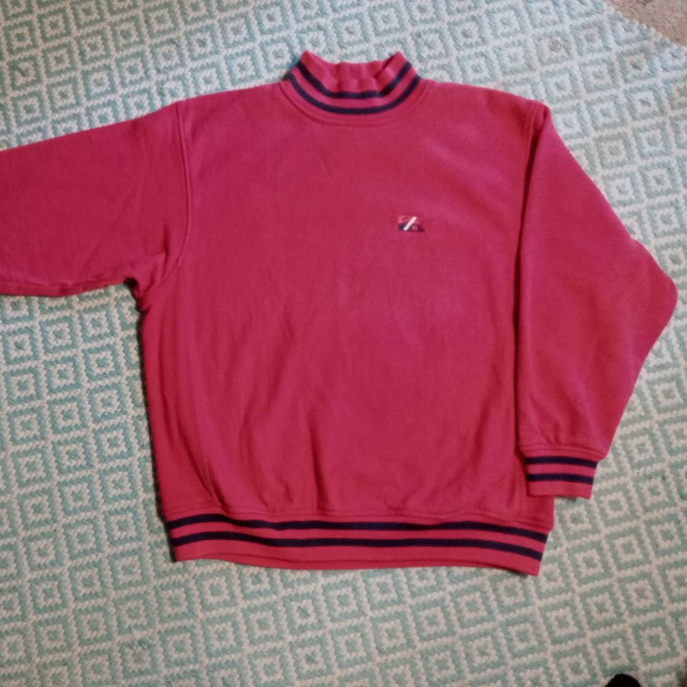 Super Thick Hot Pink Men's Sweat Shirt - Cutter and Buck